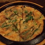 焼肉 韓亭 - 『チヂミ(ニラ)』(504円)～♪(^o^)丿