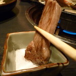 Oosaka Kakiya - 本物のお肉はシンプルに「お塩」で！