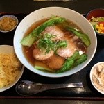 オーパスワン - チャーシュー麺セット950円★