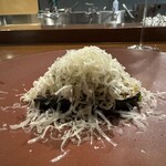 NICON - ズッキーニソテーに今治釜揚げしらすとパルメジャーノ