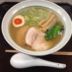 なかなか - 塩ラーメン780円