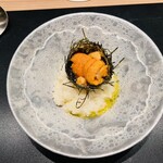 蓬左茶寮 - 雲丹のリゾット