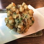 そば遊歩 - 小柱･小海老の掻き揚げ