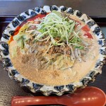南部屋路ばた 盛岡市上太田店 - 翡翠麺の冷やし担々麺1,000円