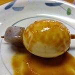 喰うかい - おでん(玉子) 120円(税込)(2024年8月12日撮影)