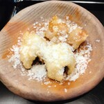 ゴハンヤユースケ - 鱧と無花果の天ぷら