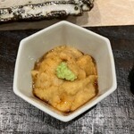 鮨 生成り - 塩水ウニ