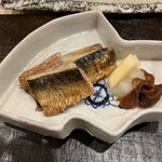 鮨 生成り - イワシのいしる焼き