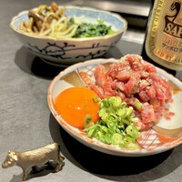WAgyu 鬼く - 炙りユッケ