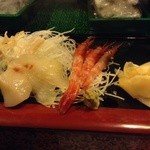 宝寿司分店 - 白身、貝類などお造りの盛合せスタート