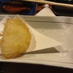 宝寿司分店 - 新玉ねぎ・・粗塩が美味しい