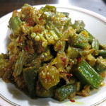 ディル レストラン - 拡大図（オクラチキン）