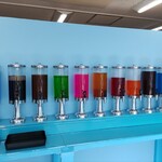 のむアイス - ドリンク写真:かけ放題シロップ