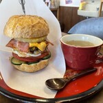 ラッキー スマイル - ハイカラさんバーガー！