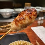 薪炭まだら - モッツァレラ入りのつくね