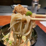 薪炭まだら - 特製の麺もモチモチ
