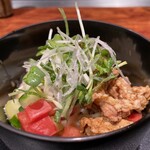 薪炭まだら - オリジナルの冷やし中華そば