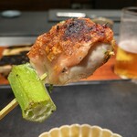 薪炭まだら - ももの抱き身