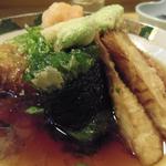 扇や - 揚げ出汁豆腐