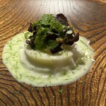 エルミタージュ ドゥ タムラ - デザート　キウイフルーツと松の香