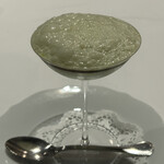 エルミタージュ ドゥ タムラ - デザート　木の芽の香りをつけたパンナコッタ