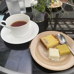 バンダラ ランカ - セイロンティー1杯目 ディンプラ　デザート