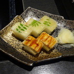 美々卯 セントラルタワー店 - 花かご膳　　　　　　　押し鮨です。