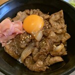 ノダニク - 焼肉どんぶり　近景