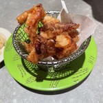 根室花まる - イカザンギ、揚げたてアツアツ‼️うんっーまー❤️