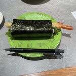 根室花まる - 大海老フライ一本巻き、ボールペンと比べて下さい、大きいでしょう。レギュラー化されました❤️
