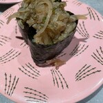 根室花まる - ツンツン松前漬け、スルメイカの味がいい‼️