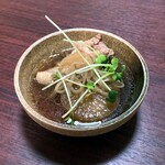 鳥平 - お通し。