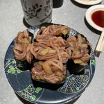 根室花まる - イカニラ軍艦、コリコリ、シャキシャキ隠れた美味❤️