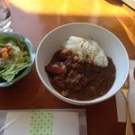 ポジティブカフェ - 舞茸カレー