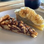 カフェ 金澤園 - 「バナナ」と「くるみ」
