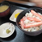 柿崎商店 海鮮工房 - かに丼