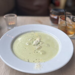 コトカフェ - お腹に優しい枝豆のクリームソースに控えめにニョッキが入ってます