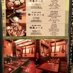 郷土酒亭 元祖 炉ばた - コースメニュー