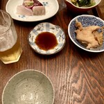 郷土酒亭 元祖 炉ばた - 突き出しが立派です