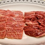焼肉 グルマンズいとう - 三角バラ・和牛はらみ