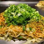 五日市 八昌 - そば肉玉 990円 ＋ねぎ275円