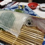 割烹よし田 博多店屋町店 - イカのお造り