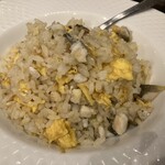 あかね家 - ほぐし鮎の炒飯