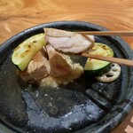 日々の料理 - 大山鶏がジューシーで柔らかい