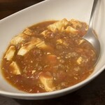 あかね家 - トマトの麻婆豆腐