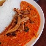 ディージャイ - カレー2種盛グリーン&レッド1000円