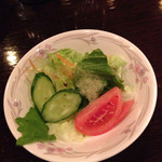 ソネ - ステーキディナーコース(4200円)のサラダ♪
