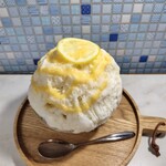 マルモ食堂 - レモンとキウイミルクかき氷