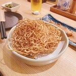 いろり庵 - 揚げそば