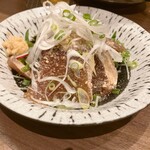 野毛 如水 - ごまだれ漬けみたいなの、おいしかった